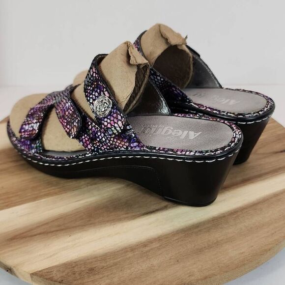 Alegria Loti Funtastic Wedge Sandals LOT-299 Women's Size 7 US / 37 EU - Picture 5 of 10